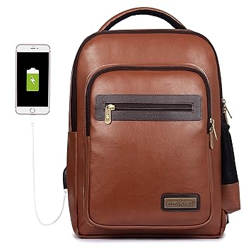 The Clownfish Ripcord Mud Brown Backpack for 15.6 inch Laptops, Laptop Backpack