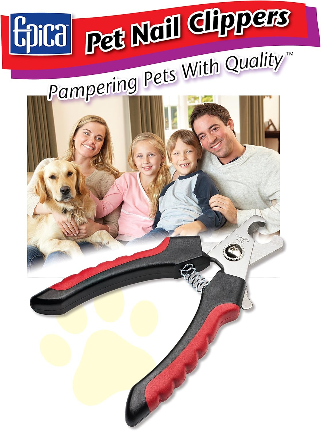 Epica #1 Best Professional Pet Nail Clipper Small/Medium …