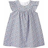 pureborn Baby Toddler Girl Woven Dress Ruffled Sleeve Cotton Dresses 18M - 5T