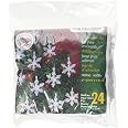 Beadery Mini Weihnachtsbaum Ornament Set - Bastelset Für 24 Bäumchen | 5,7 Cm, Bunte Perlen