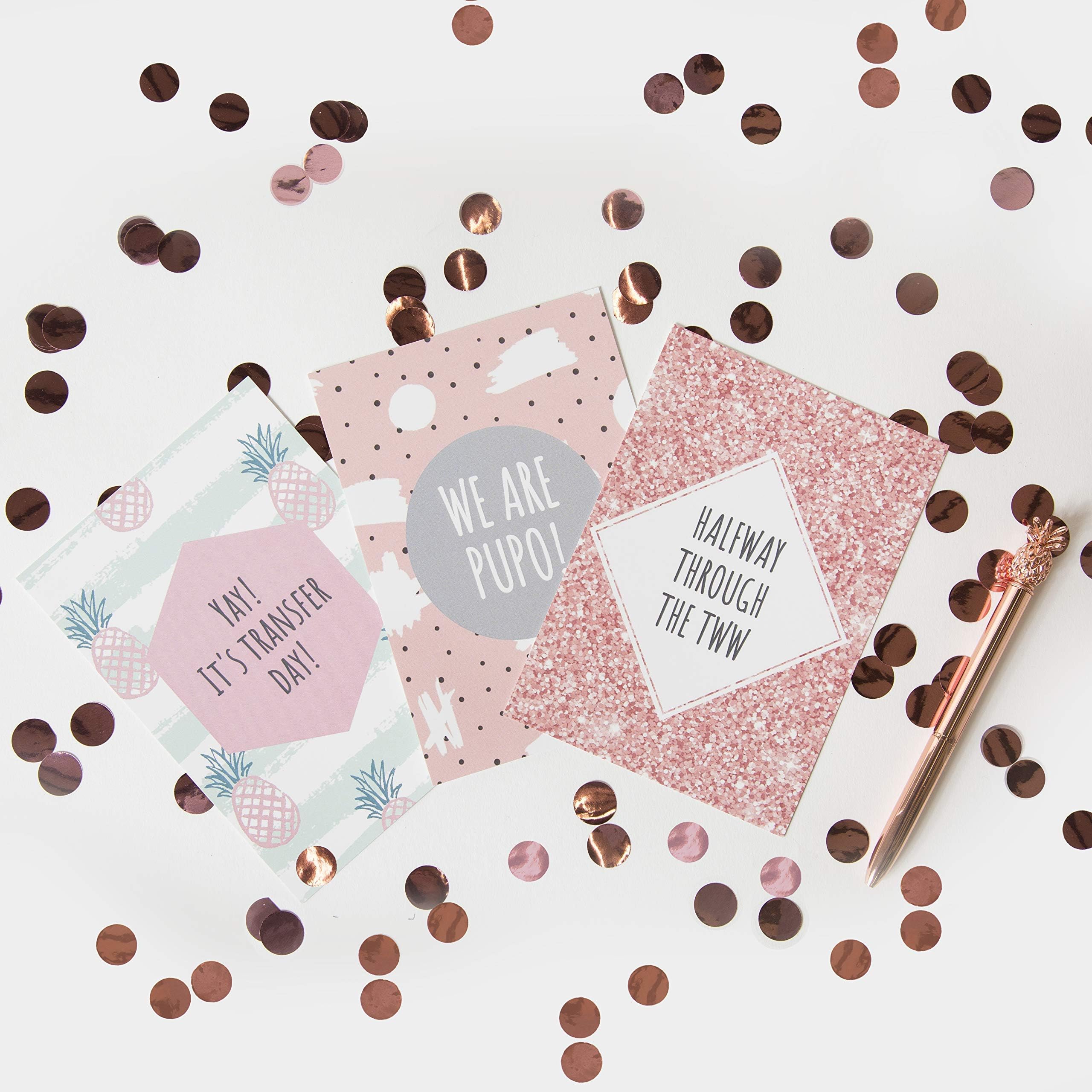 IVF Milestone Cards | Pack of 20 cards to record your journey Ivf Gift