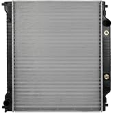 ITOPUP 1994 Radiator Compatible With For Ford for E-150 250 | 2003-2014 For Ford for E-150 250 2003-2005 for E-150 Club Wagon 1997-2002 for E-150 Econoline |Aluminum Car Radiator