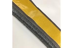 Instabind Carpet Binding Carpet Edge Binding, Rug Binding, Synthetic Serge Style, Ideal for Area Rugs, Durable Hold, Self Adhesive for Finishing, Edging, and Trim - Grey, 54 Foot Rolls