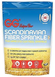 GG Scandinavian Fiber Crispbread Bran Sprinkles, 6 Count