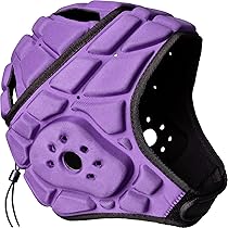 Casque De Sport Souple Réglable – EVA Haute Densité, Pour Rugby, Football, Hockey, Skate, Unisexe Enfant Et Adulte (S à XL)