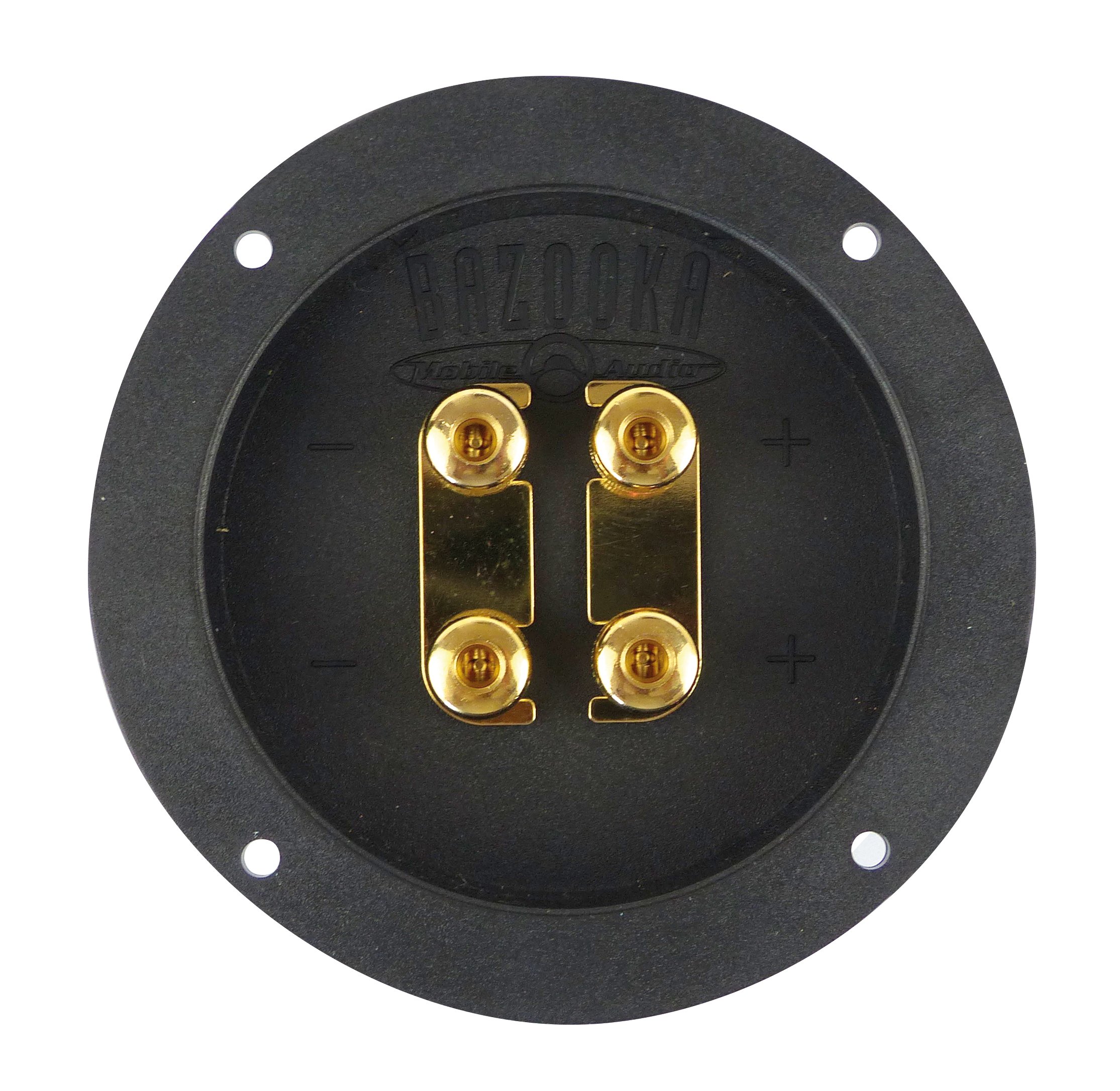 Dynavox LS connection bi-wire round, black