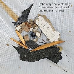 PIG Roof Leak Diverter Tarp Kit - Umbrella-Style