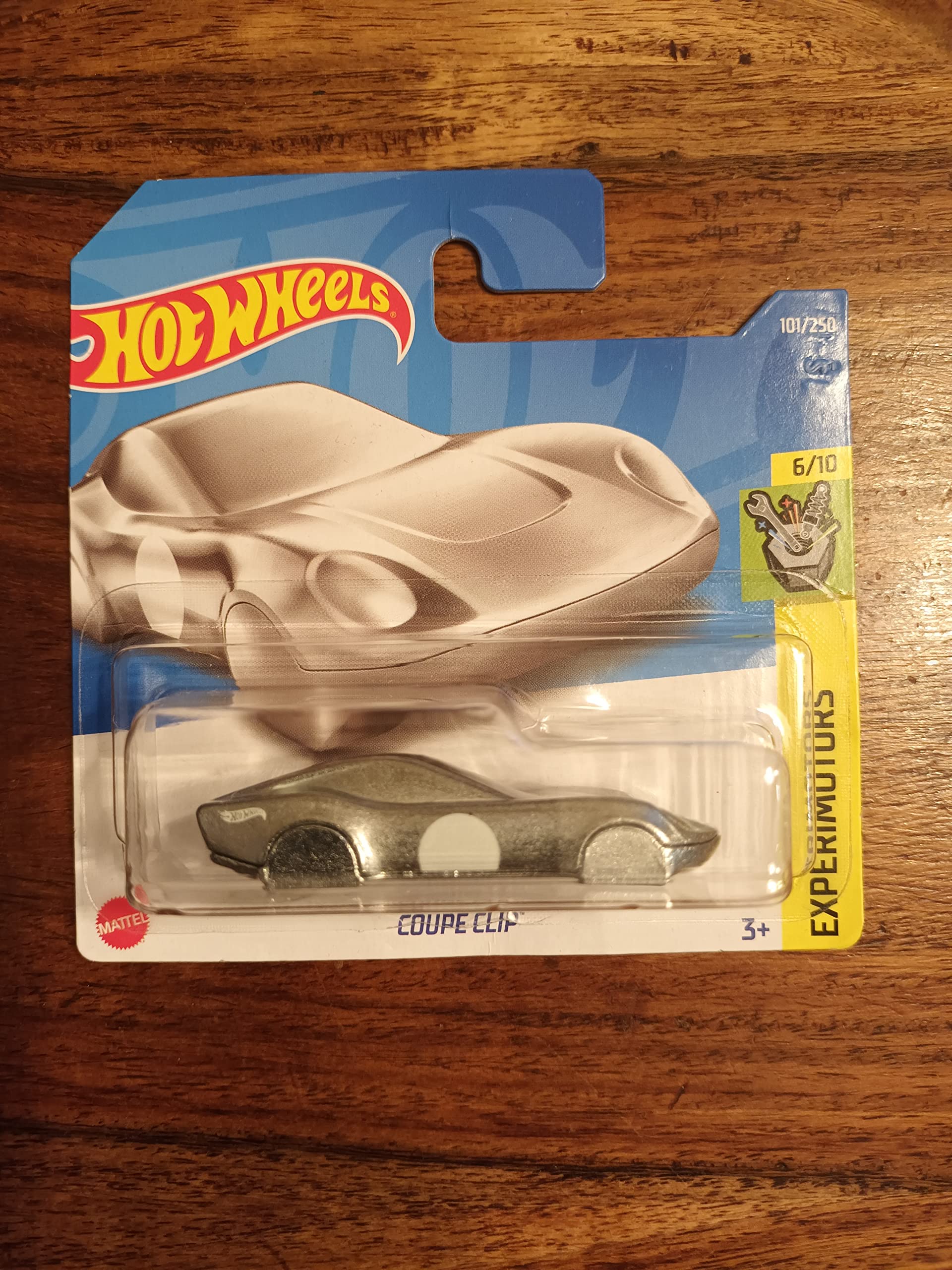 Hot Wheels - Coupe Clip - Experimotors 6/10 - HCT38 - Short Card - Key Ring - Key Clip - Mattel 2022