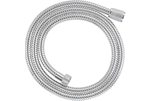 GROHE 28143000 59" Duralife Metal Hand Shower Hose, Starlight Chrome