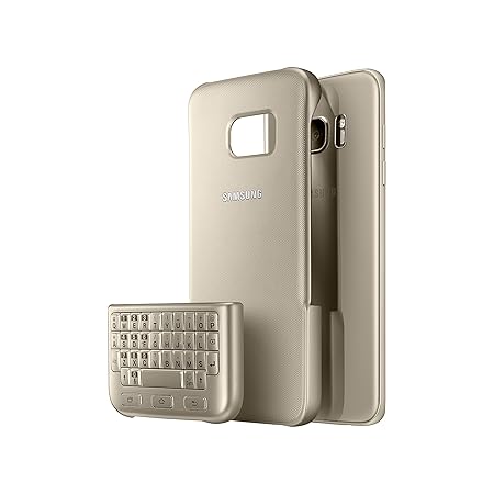 Samsung Keyboard Cover Schutzhülle für Galaxy S7 Edge, gold