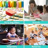 THE TWIDDLERS 30x Mini Colouring Pencils Multipack 180 Total Kids Party Bag view 5
