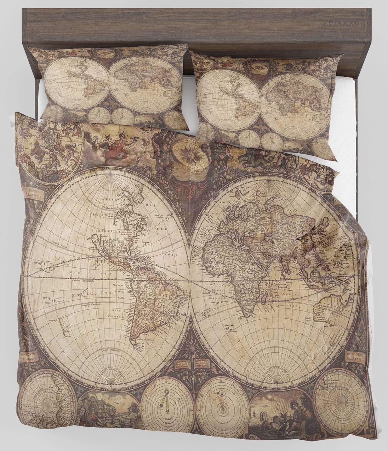 Best Map Atlas Bedding