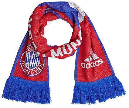 adidas Herren Schal FC Bayern München 3-Streifen, M60163