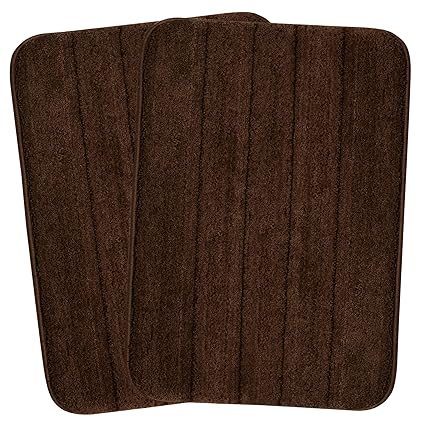 Saral Home Soft Microfiber Anti Slip Bath Mat (50x80cm, Brown)