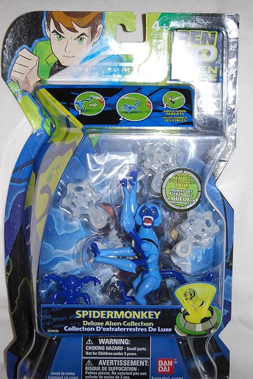 ben 10 spidermonkey toy