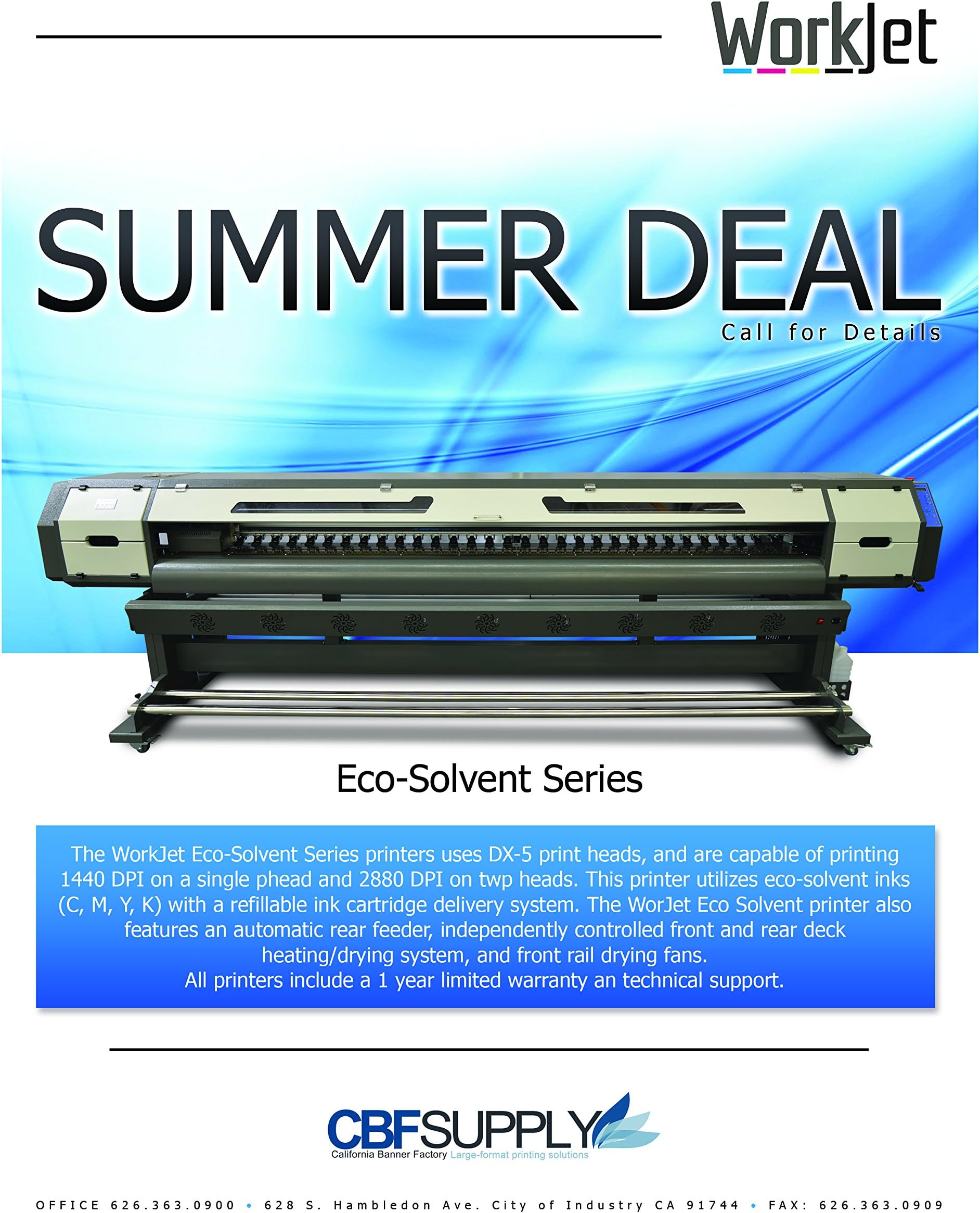 Eco-Solvent Series 5 FT/1.8 M