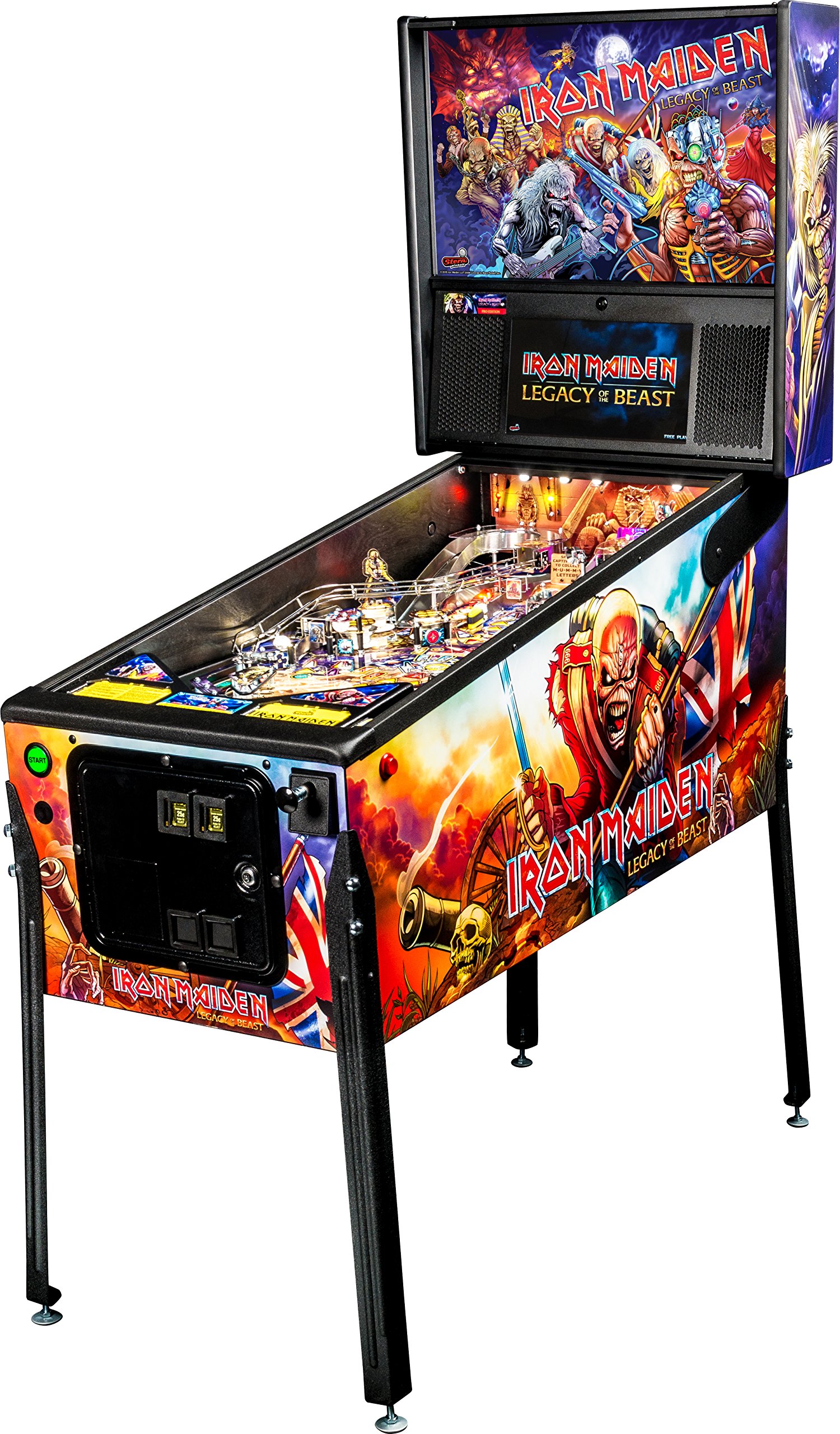 Buy Stern Pinball Iron Maiden Legacy of the Beast Arcade Pinball