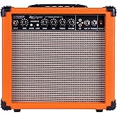 Leo Jaymz 20W Electric Guitar Amplifier - Clean and Distortion Channel - 3 Band Equalization and CD Line Input - Recording St
