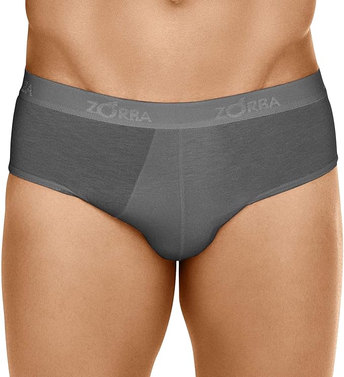  Zorba Cueca Slip Zorba Modal 688 GG Chumbo 