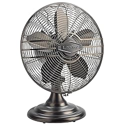 Lasko Oscillating Table Top Fan, Portable, 3 Quiet
