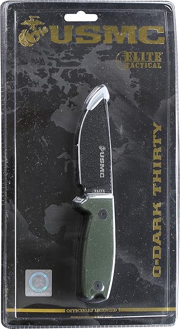 United States Marine Corp Grün G10 Griff Outdoormesser