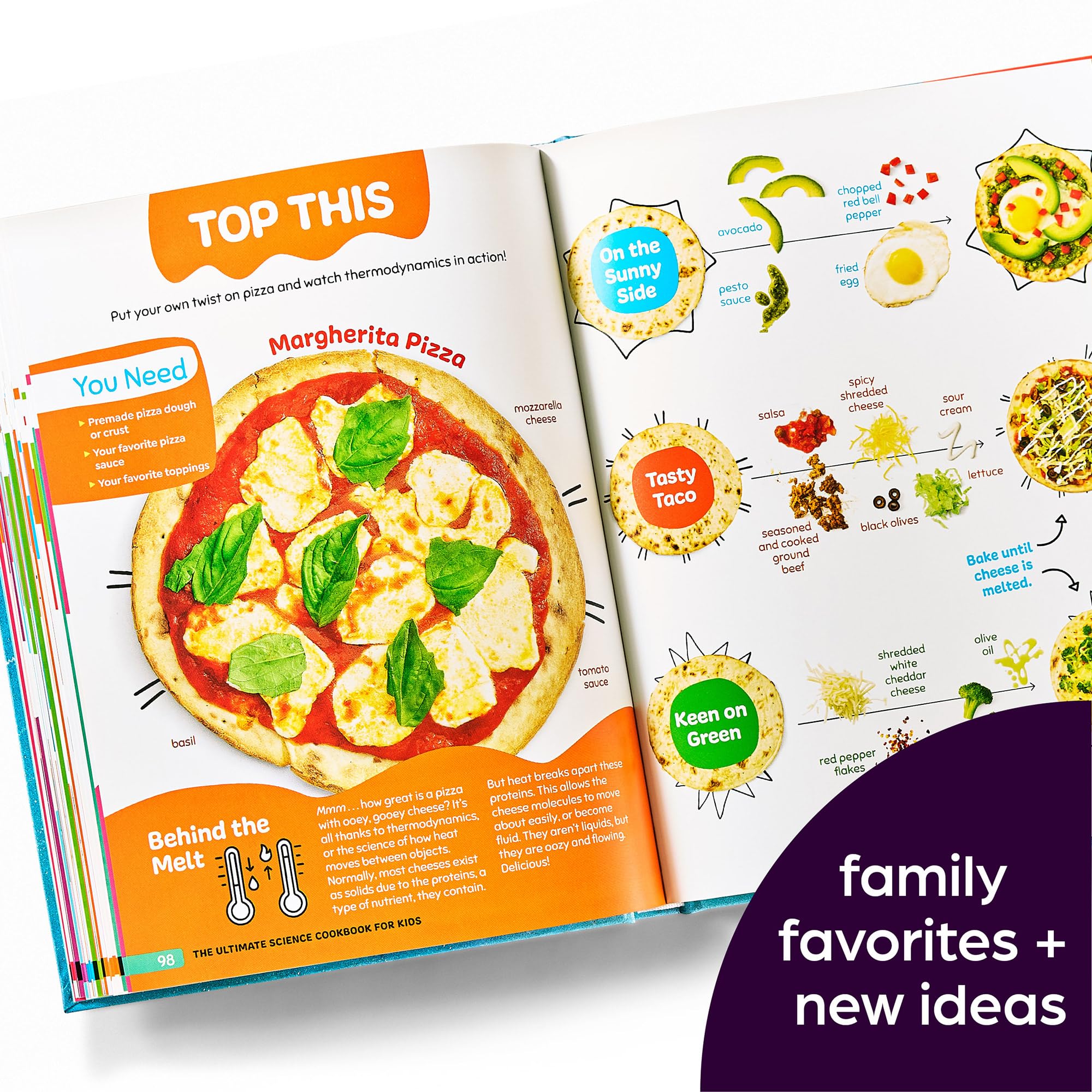 The Ultimate Science Cookbook for Kids: A Cookbook for Young Scientists that Transforms the Kitchen into a Food Lab for Learning