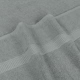 Utopia Towels Premium Jumbo Bath Sheet 90x180 cm 2 Pack Cool Grey 100% Cotton view 6