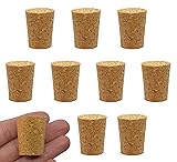 EISCO 10PK Cork Stoppers, Size #10-20mm