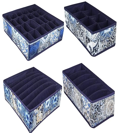 Oxbow Set Of 4 Foldable Drawer Dividers Storage Innerwear Closet