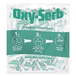 Oxy-Sorb 100cc Oxygen Absorbers for Food Storage