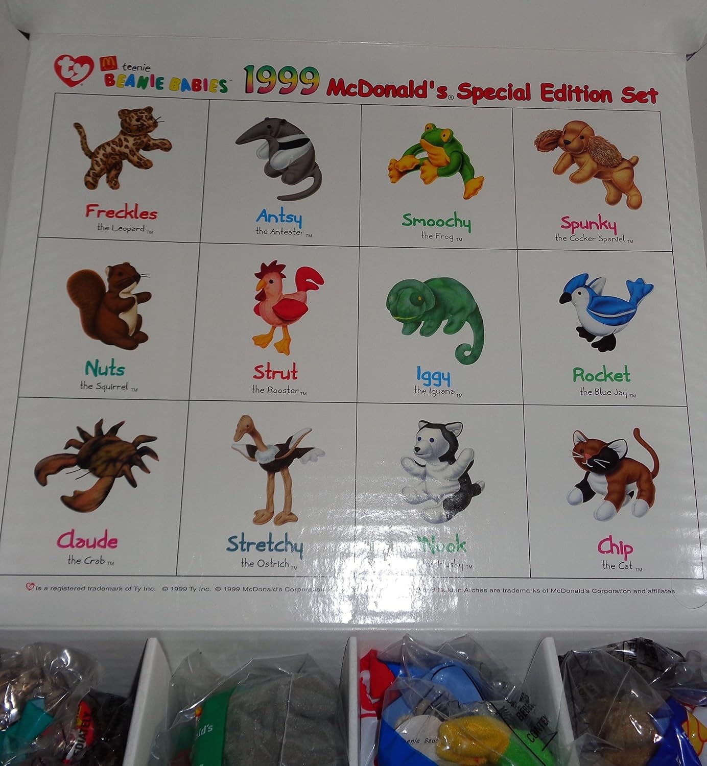 mcdonalds beanie babies 2000