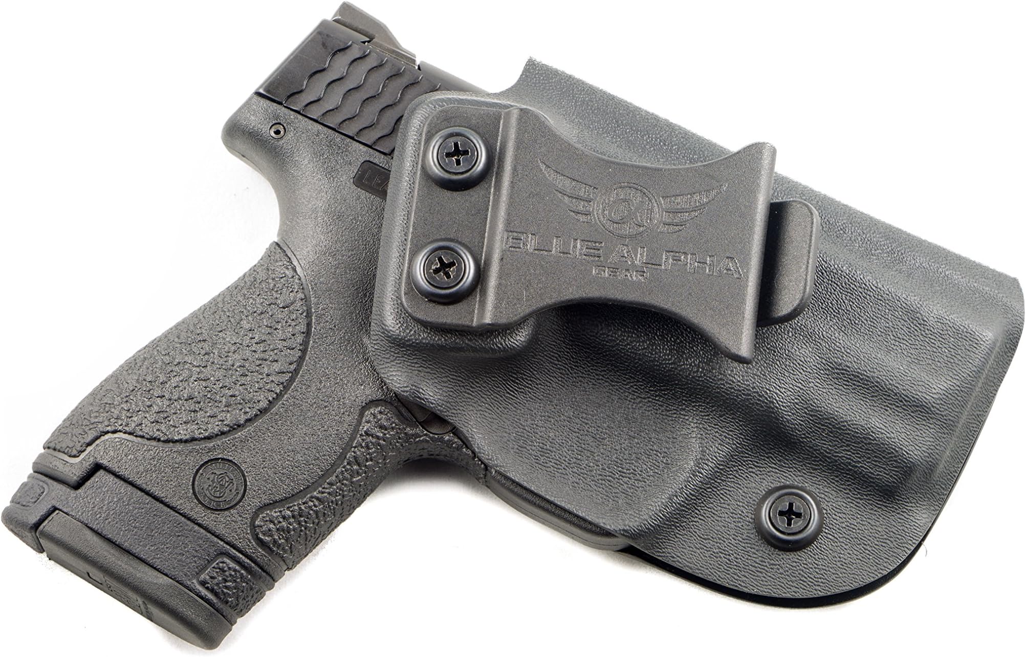 Smith & Wesson M&P Shield 9/40 Blue Alpha Aero IWB Kydex Holster (Black - Right Hand)