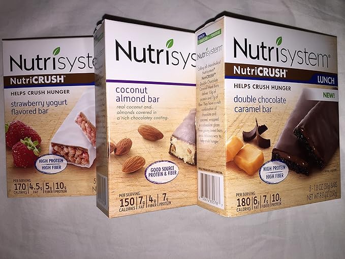 Nutrisystem Bars 5 Straberry Yogurt 5 Double