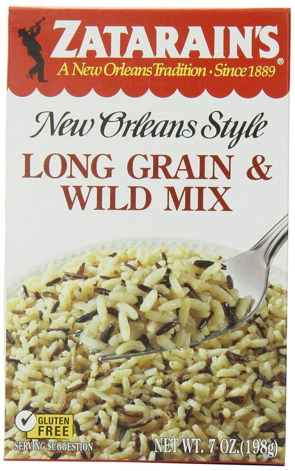 Zatarain's Long Grain & Wild Rice, 7 oz (Case of 12