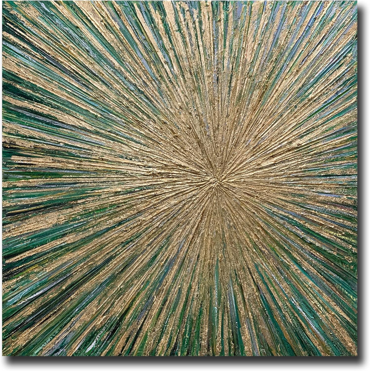 Paintings - AZAVY Art,35x35Inch 100% Hand Painted Textured Oil Painting Canvas Wall Art Abstract Minimalist Artwork Oil Hand Painting Wood Inside Framed Ready to Hang