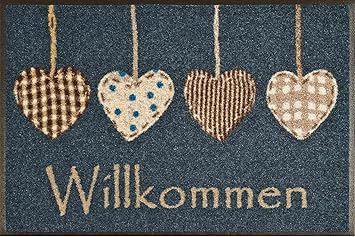 wash + dry 052173 Fußmatte Cottage Hearts 50 x 75 cm