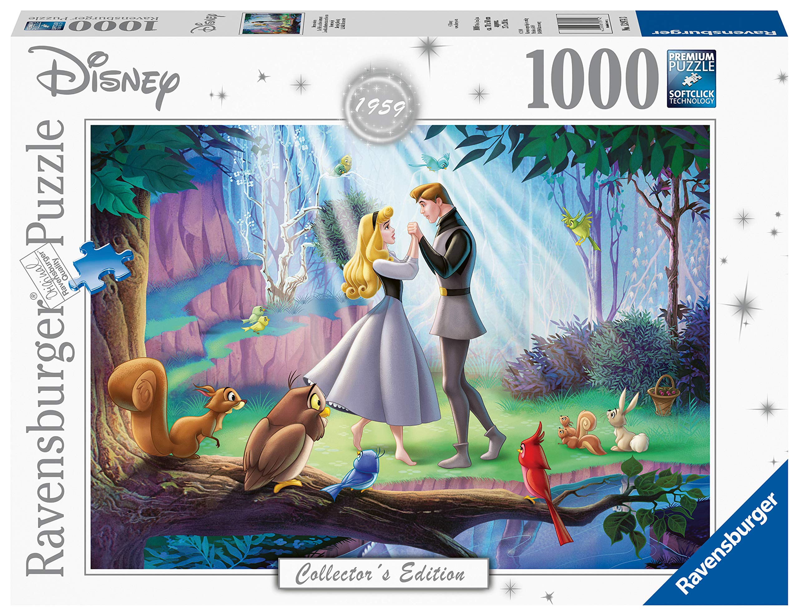 Ravensburger Disney Collector's Edition Sleeping Beauty 1000 Jigsaw Puzzle for Adults and Kids Age 12 Years Up