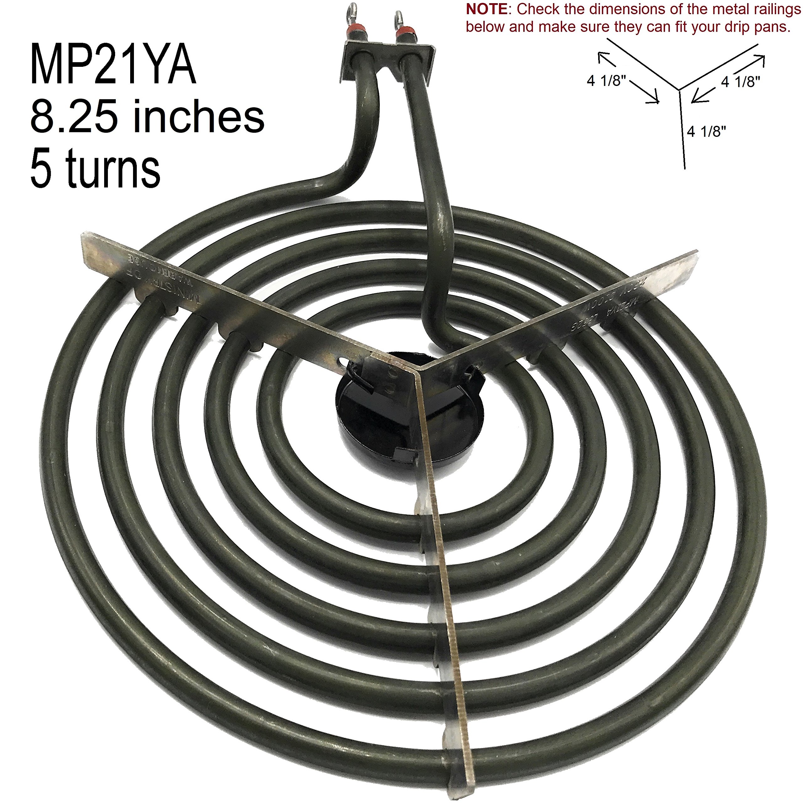 Ministry of Warehouse 4 Pack MP22YA Electric Range Burner Element Unit