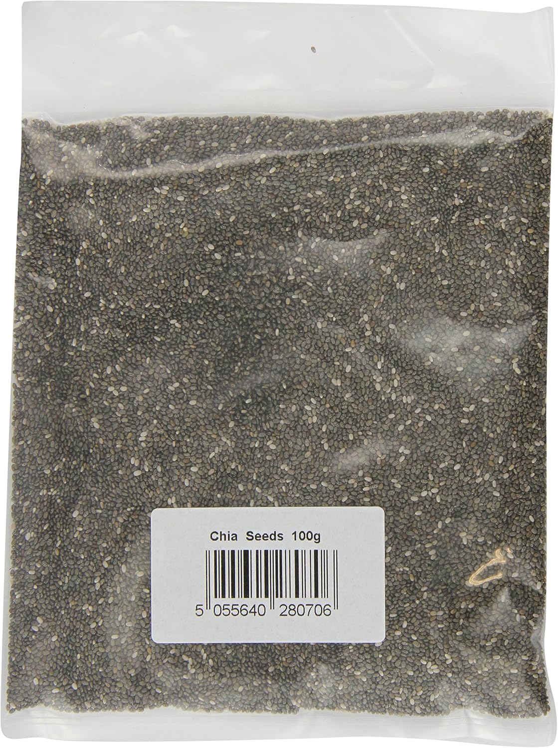 JustIngredients Essentials Chia Seeds, 100 g - Pack of 4, 250 g (Pack of 4) - Image 3