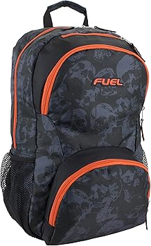 black skull backpack