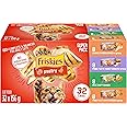 Friskies Poultry Wet Cat Food, Variety Pack 4 Flavours - 156 g Can (32 Pack)