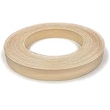 Edge Supply Birch 3/4" X 50' Roll, Wood Veneer Edge Banding Preglued, Iron on with Hot Melt Adhesive, Flexible Wood Tape Sand