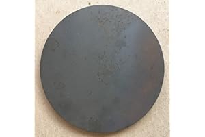 2TWENTYTWO STEEL DESIGNS, LLC 1/4 x 6 Steel Plate, Disc, Circle, A36 Steel, .25" Thick