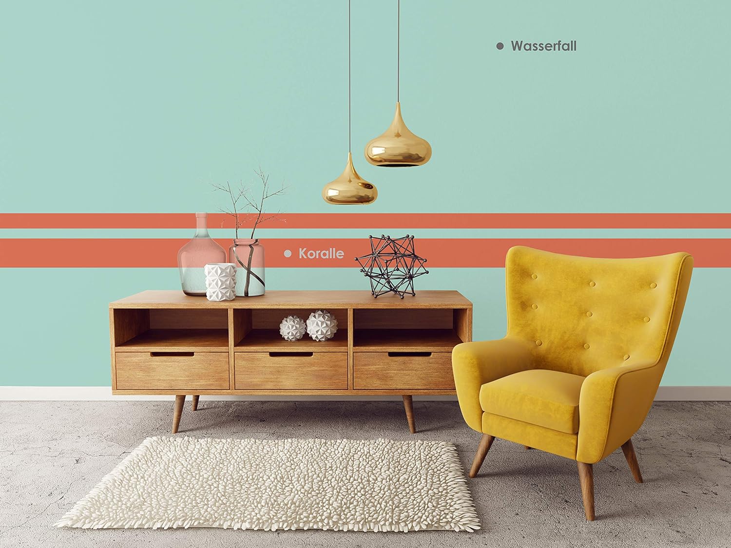 Wanders24 Pastell Erlebnisse 2 5 Liter Wasserfall Edelmatte Wandfarbe Feine Farben In 40 Farbtonen Wandfarbe Grau Made In Germany Amazon De Baumarkt