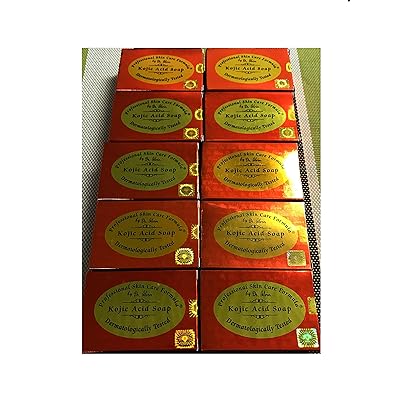 LOT OF 10 bars Kojic acid soap by Dr alvin Saudi Arabia | Ubuy