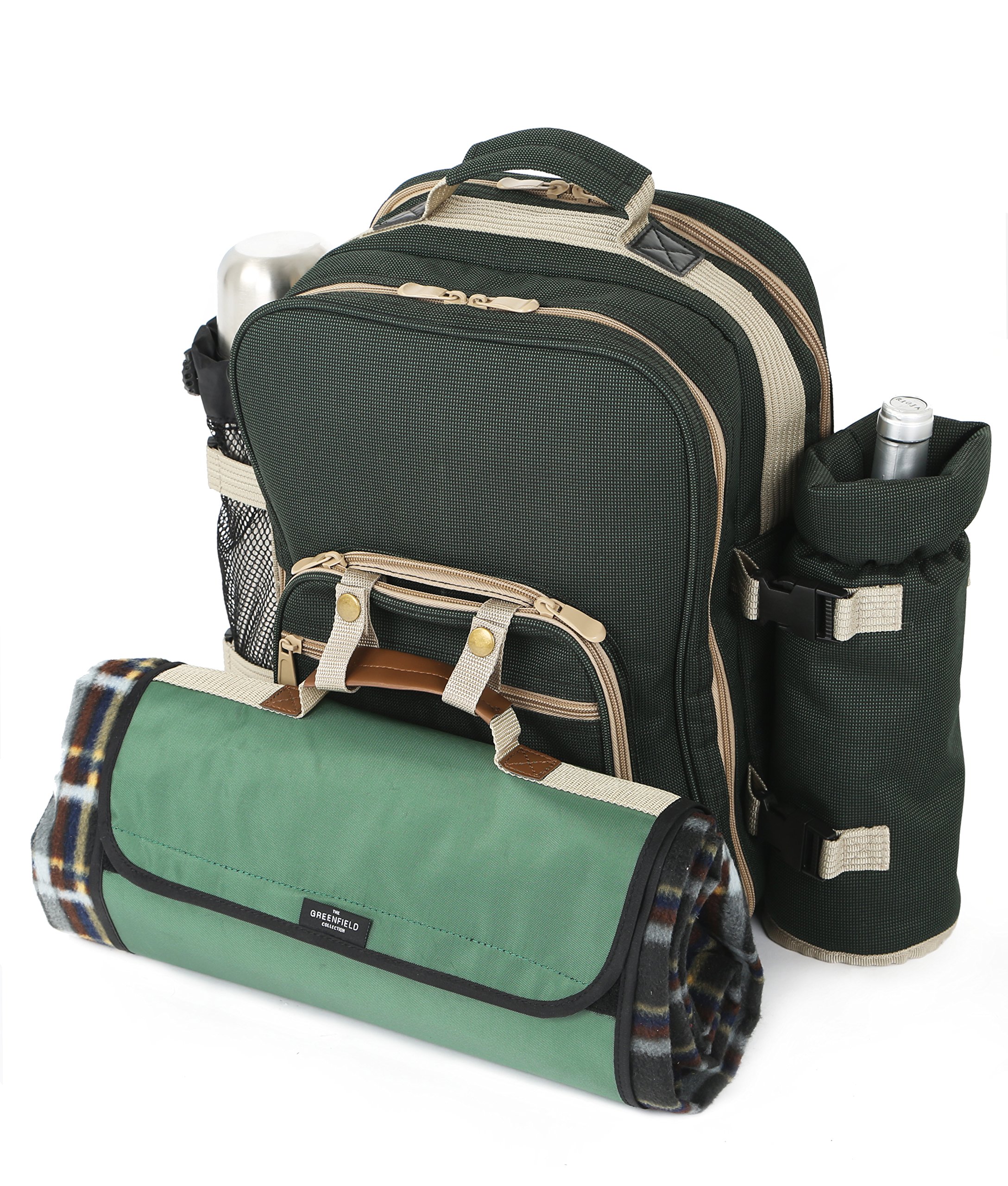 Galleon Greenfield Collection Super Deluxe Forest Green Picnic