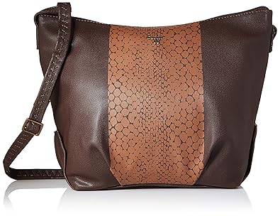 Baggit Womens Sling Bag (Brown)