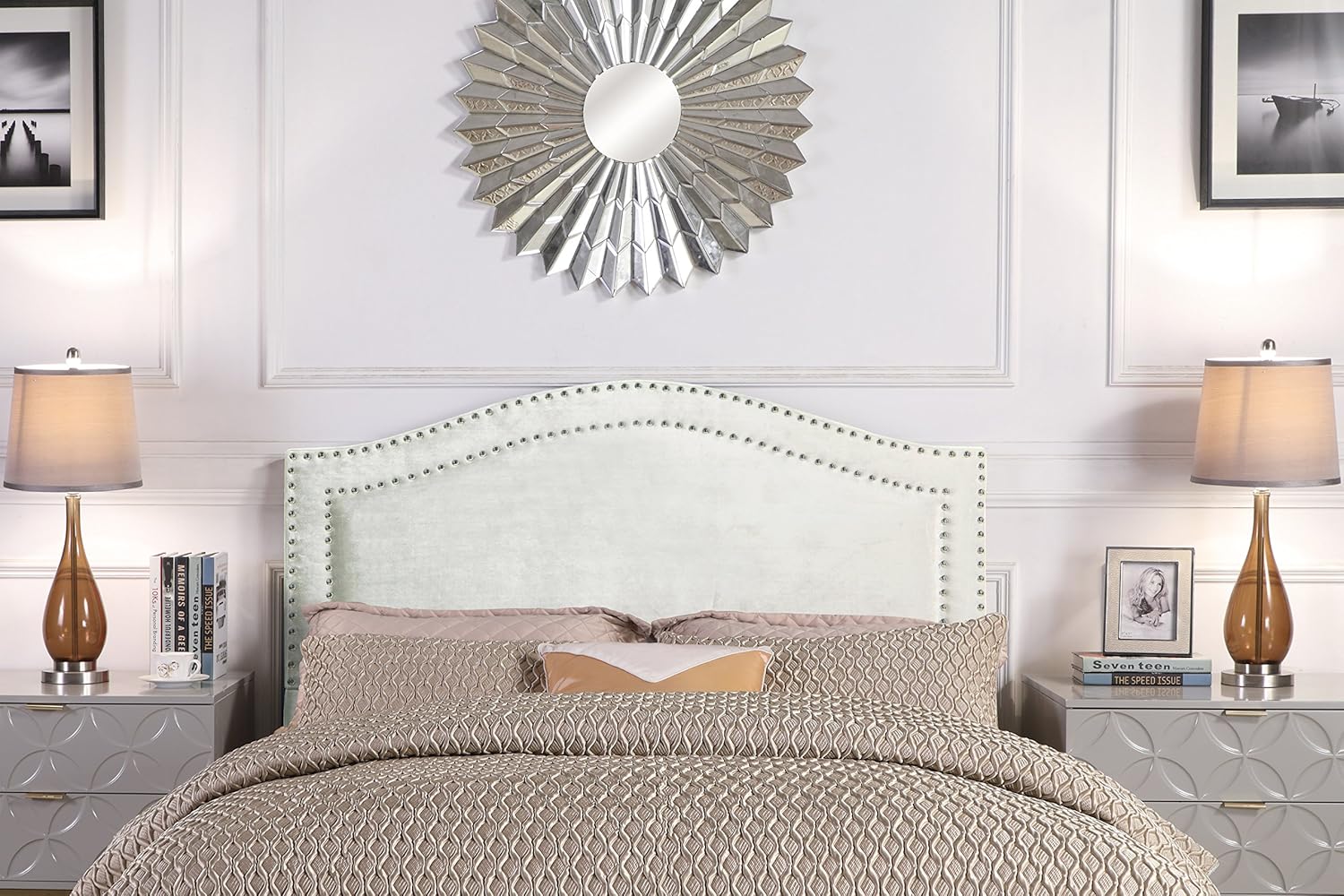 Best platform bed frame king silver