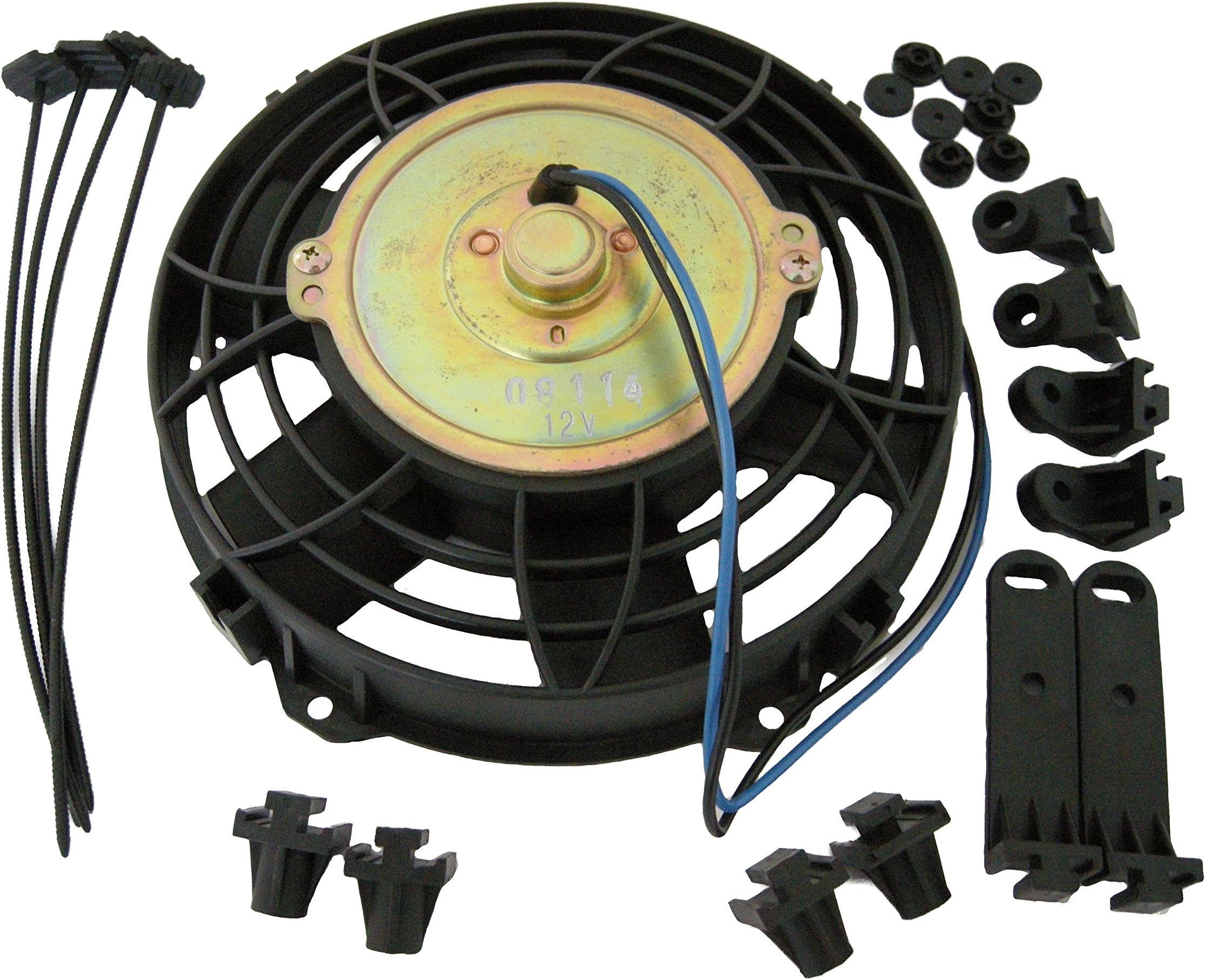 Techniks FAN106 Radiator Fans Pull Fan, 12 V, 14-inch