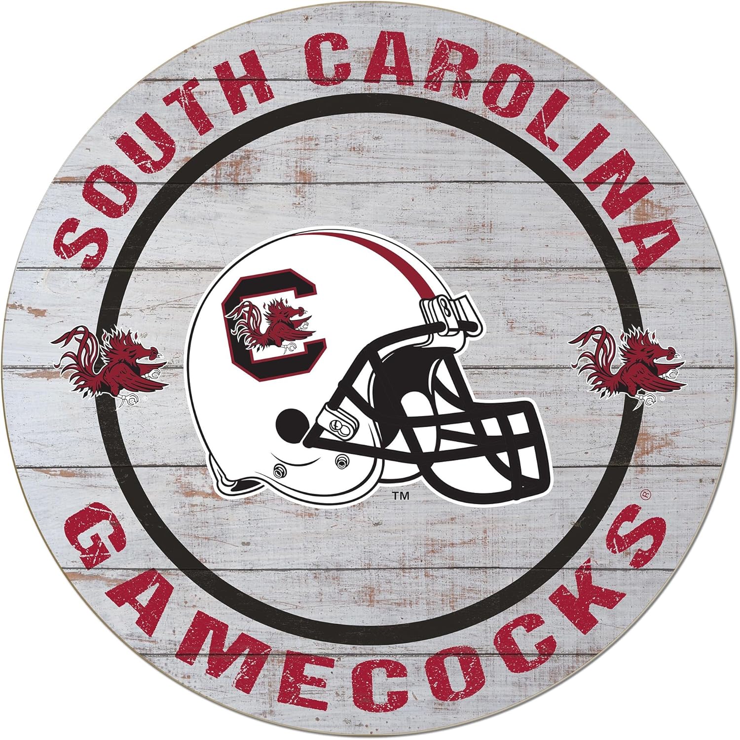 KH Sports Fan 20"x20" Weathered South Carolina Gamecocks
